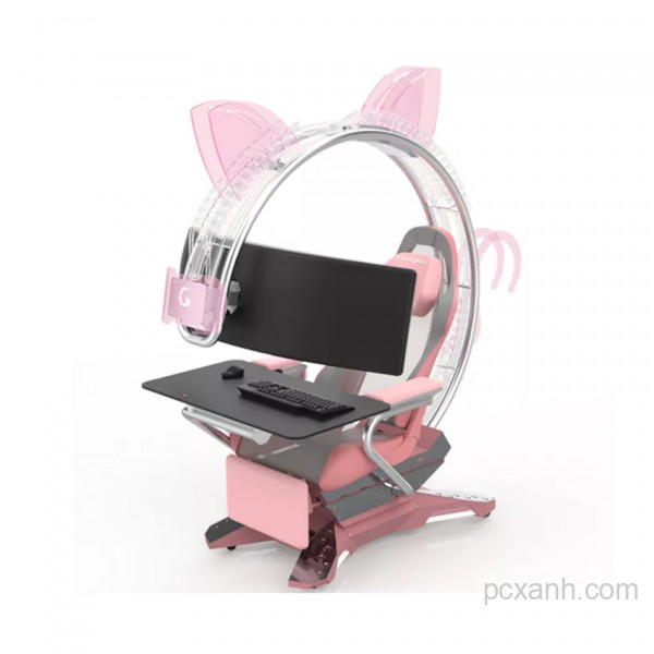 GHẾ CHƠI GAME GIẢ LẬP INGREM C4 OWLET PINK