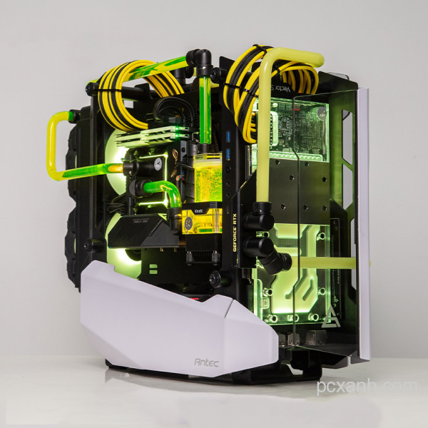 VỎ CASE ANTEC STRIKER (MINI ITX WATERCOOL CASE/MÀU TRẮNG - ĐEN)