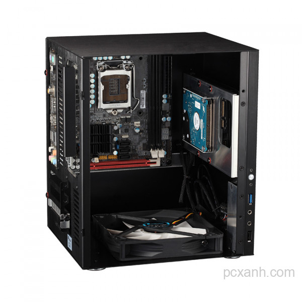 VỎ CASE JONSBO C2 BLACK (MINI TOWER/MÀU ĐEN)