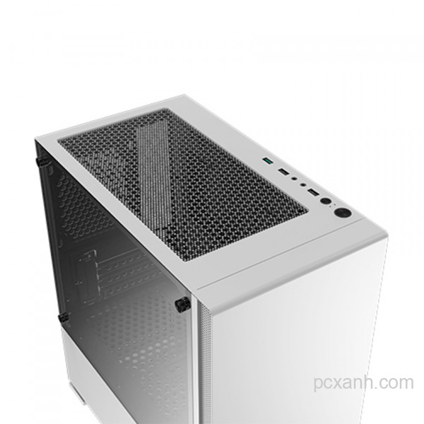 VỎ CASE XIGMATEK NYC ARTIC  (MINI-TOWER/MÀU TRẮNG) EN45716