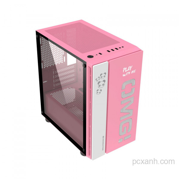 VỎ CASE XIGMATEK OMG QUEEN (MINI TOWER/MÀU HỒNG) EN45631