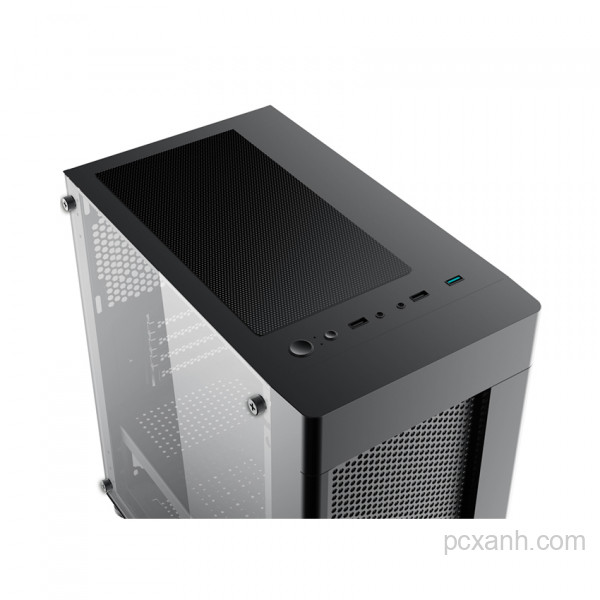 VỎ CASE XIGMATEK  AERO (NO FAN) EN46584  ( MINI TOWER/MÀU ĐEN)