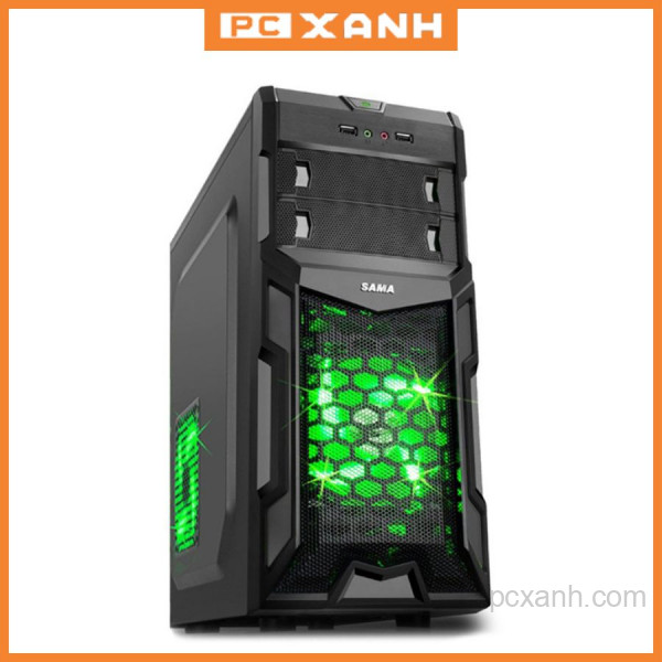 VỎ CASE SAMA A34 (MID TOWER/MÀU ĐEN)