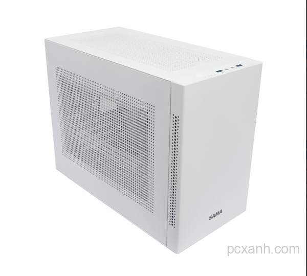 VỎ CASE SAMA IM01 WHITE ( MINI TOWER/MÀU TRẮNG)