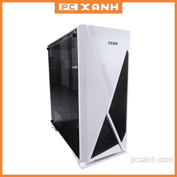 VỎ CASE SAMA JAZOVO PLUS XII WHITE (MID TOWER/MÀU TRẮNG)