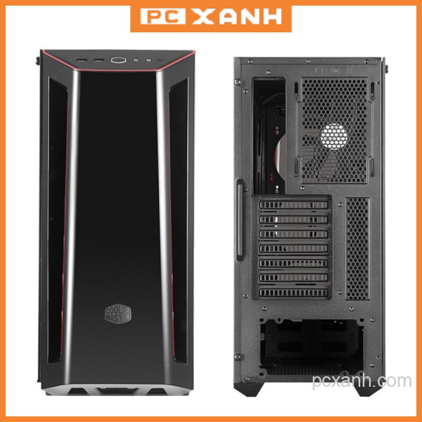 VỎ CASE COOLER MASTER MASTERBOX MB520 TG RED (MID TOWER/MÀU ĐEN)