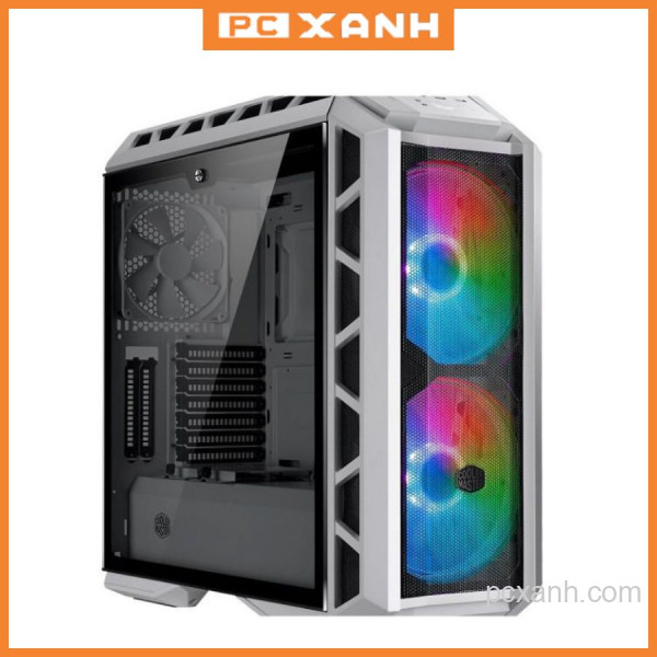 Vỏ Case Cooler Master MasterCase H500P TG Mesh White ARGB (Mid Tower/Màu trắng/Led ARGB/Mặt lưới)