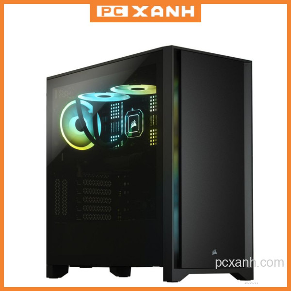 VỎ CASE CORSAIR 4000D TG BLACK (MID TOWER/MÀU ĐEN)