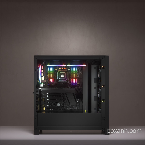 VỎ CASE CORSAIR 4000D TG BLACK (MID TOWER/MÀU ĐEN)