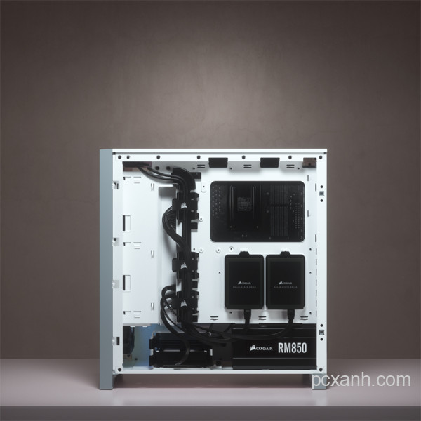 VỎ CASE CORSAIR 4000D TG WHITE (MID TOWER/MÀU TRẮNG)