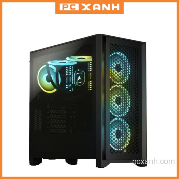 VỎ CASE CORSAIR 4000D AIRFLOW TG BLACK (MID TOWER/MÀU ĐEN)