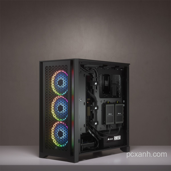 VỎ CASE CORSAIR 4000D AIRFLOW TG BLACK (MID TOWER/MÀU ĐEN)