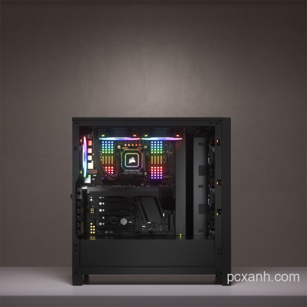 VỎ CASE CORSAIR 4000D AIRFLOW TG BLACK (MID TOWER/MÀU ĐEN)