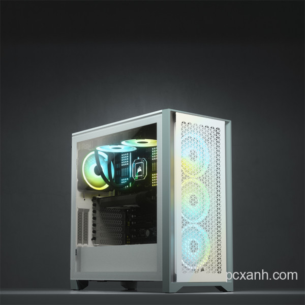 VỎ CASE CORSAIR 4000D AIRFLOW TG WHITE (MID TOWER/MÀU TRẮNG)