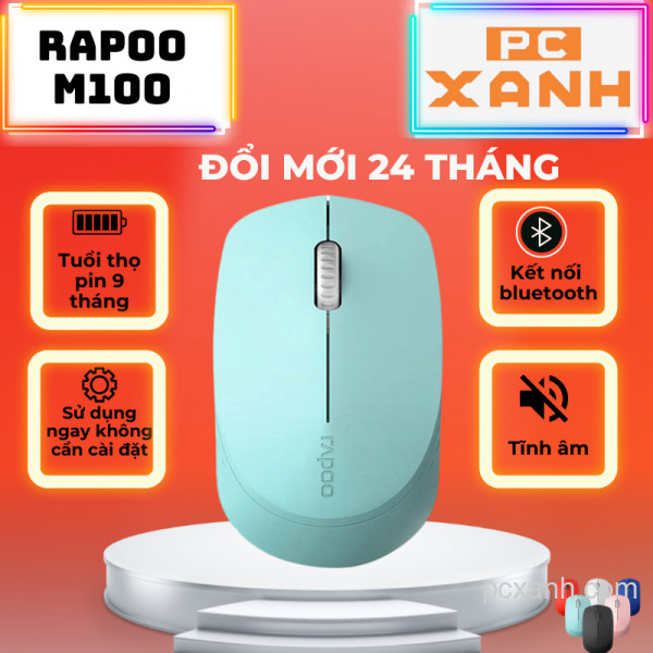Chuột bluetooth Rapoo M100 silent