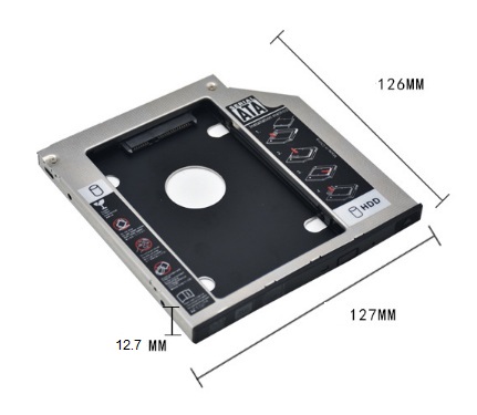 Caddy Bay SATA III 9.5mm/12.7mm 