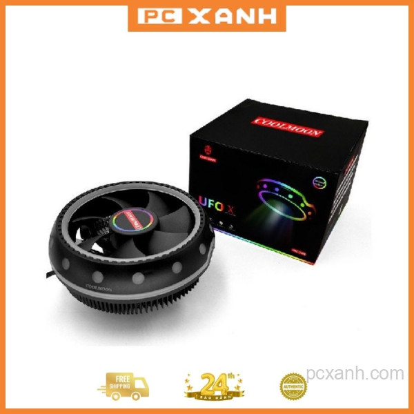 Quạt tản nhiệt CPU Coolmoon Ufox Led RGB