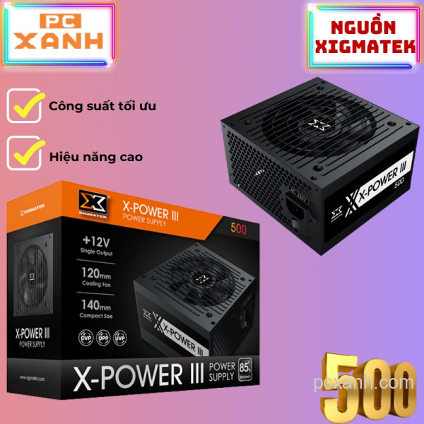 Nguồn máy tính Xigmatek X - Power III Supply X500