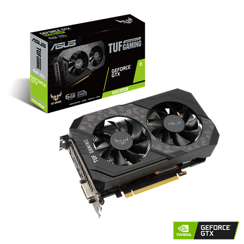 VGA Asus GTX 1660 Super 6G TUF Gaming 2 Fan cũ