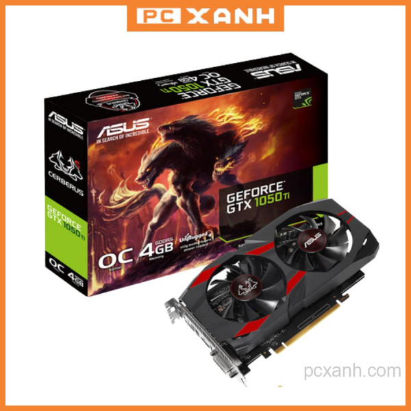 Card màn hình VGA GTX 1050 Ti ASUS cũ