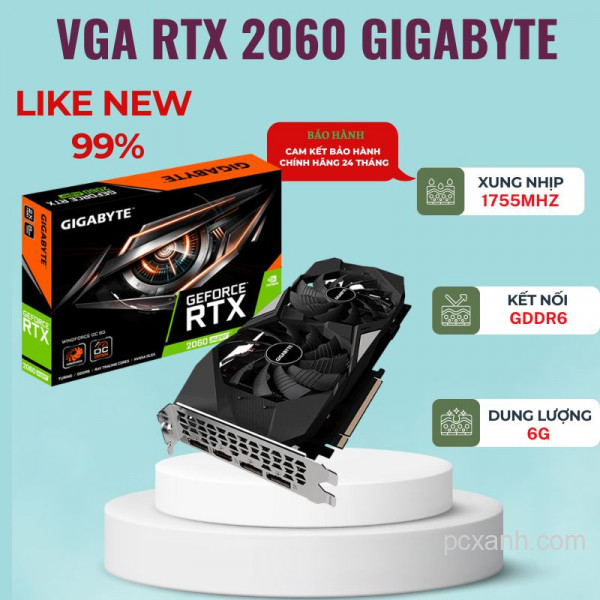 VGA Gigabyte RTX 2060 6GB GDDR6