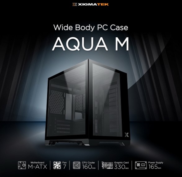 VỎ CASE XIGMATEK AQUA M