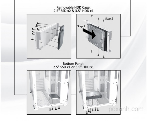 Vỏ case XIGMATEK AQUA III MV