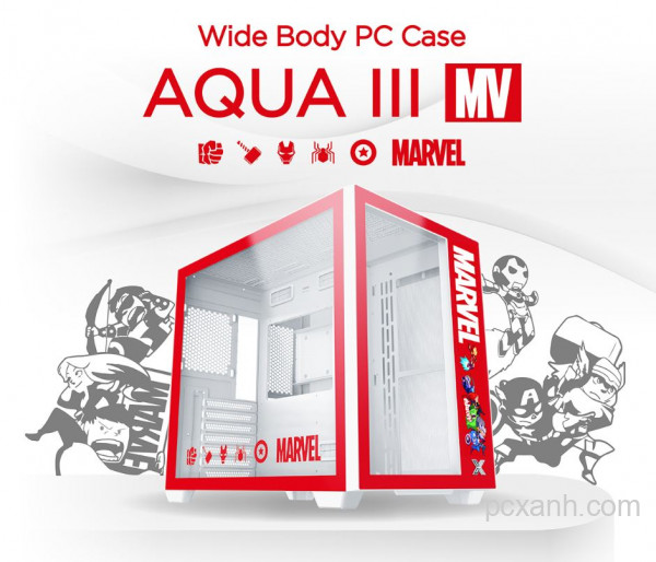 Vỏ case XIGMATEK AQUA III MV