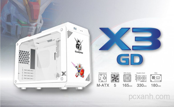 Vỏ case XIGMATEK X3 GD 