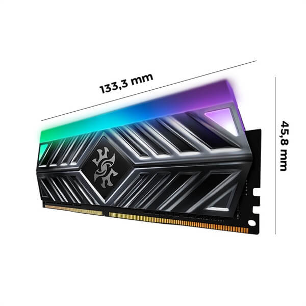 Ram ADATA SPECTRIX D41 RGB 8GB DDR4 3200Mhz AX4U32008G16A-ST41