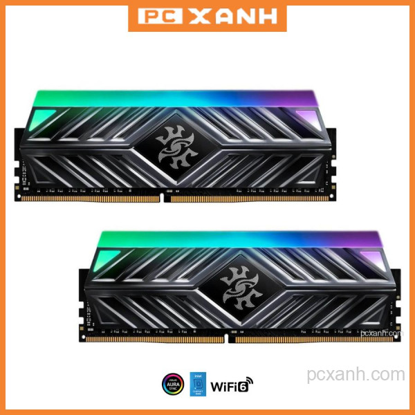 Ram Adata Spectrix D41 RGB 16GB DDR4 3200Mhz AX4U32008G16A-DT41