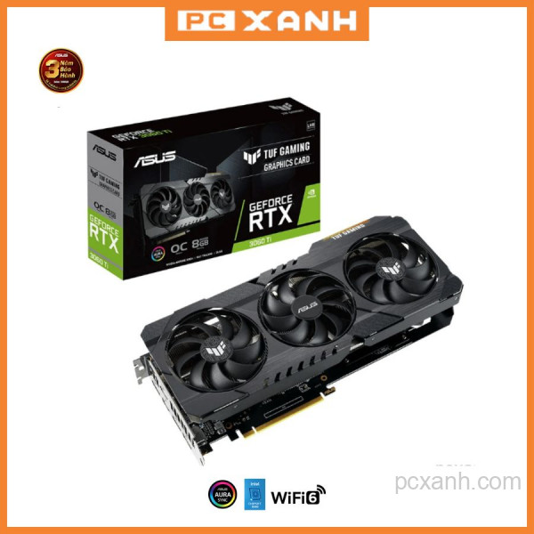 Card màn hình VGA ASUS RTX3060-TUF-RTX3060TI-8GD6X-GAMING