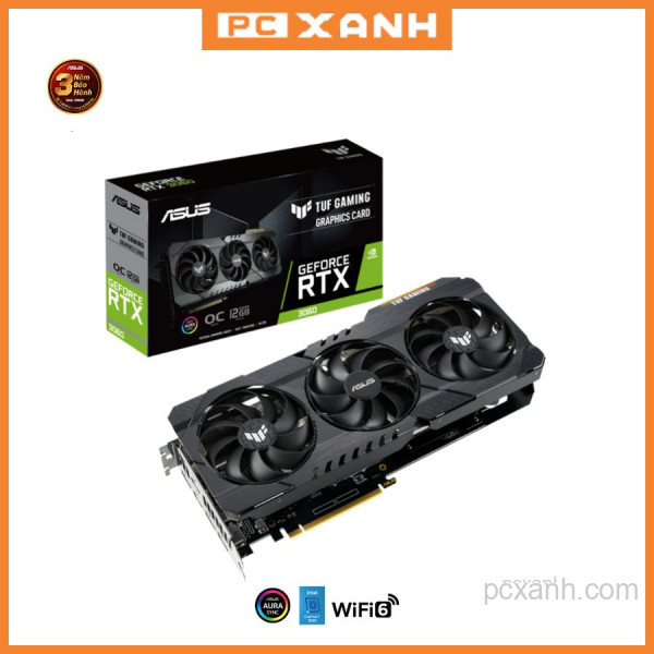 Card màn hình VGA ASUS RTX3060-TUF-RTX3060-O12G-V2-GAMING