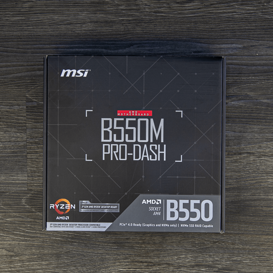 MAINBOARD MSI B550M PRO-DASH